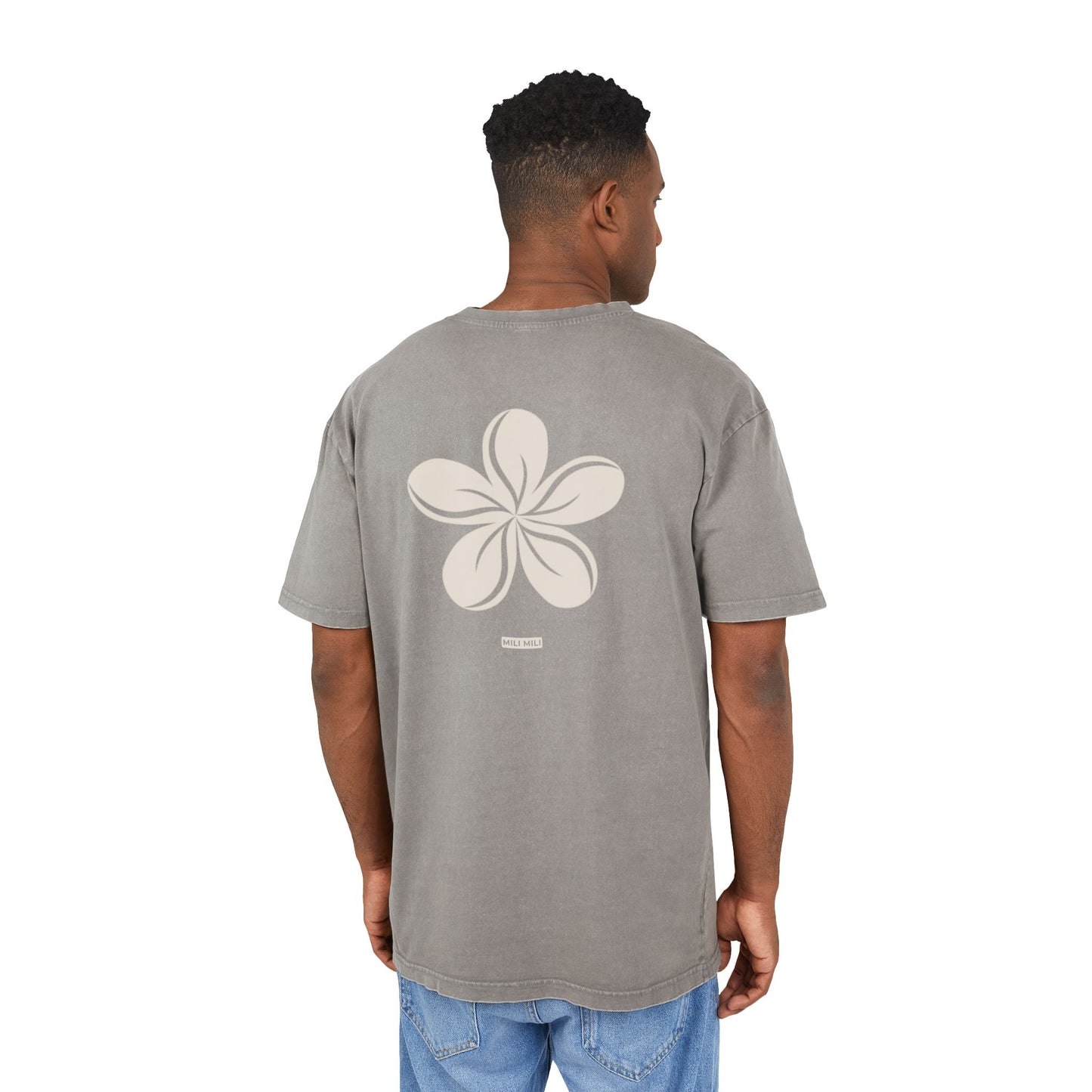 Aloha Men's Acid Washed Heavy Oversize Tee
