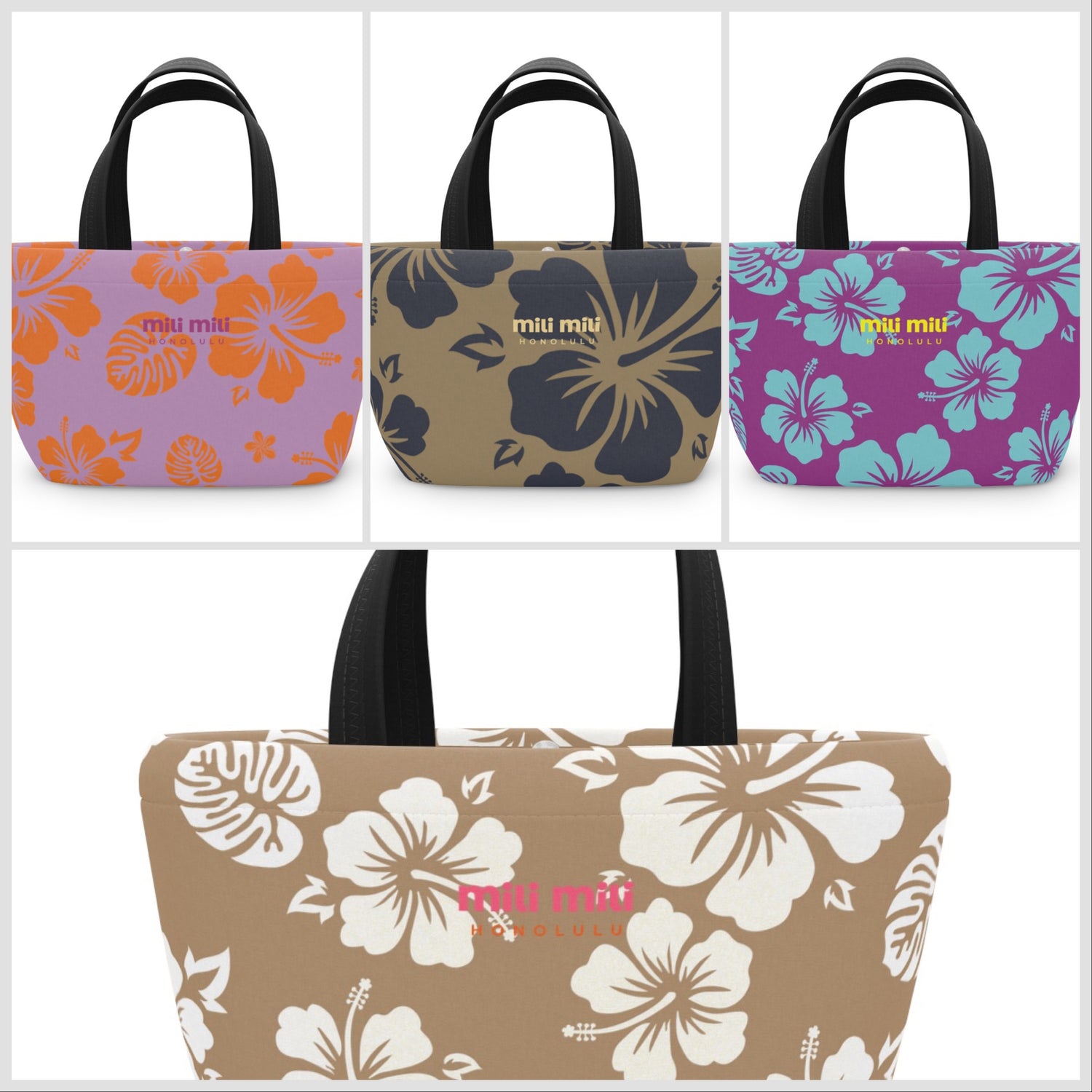Mili Mili Honolulu Neoprene Lunch Bag