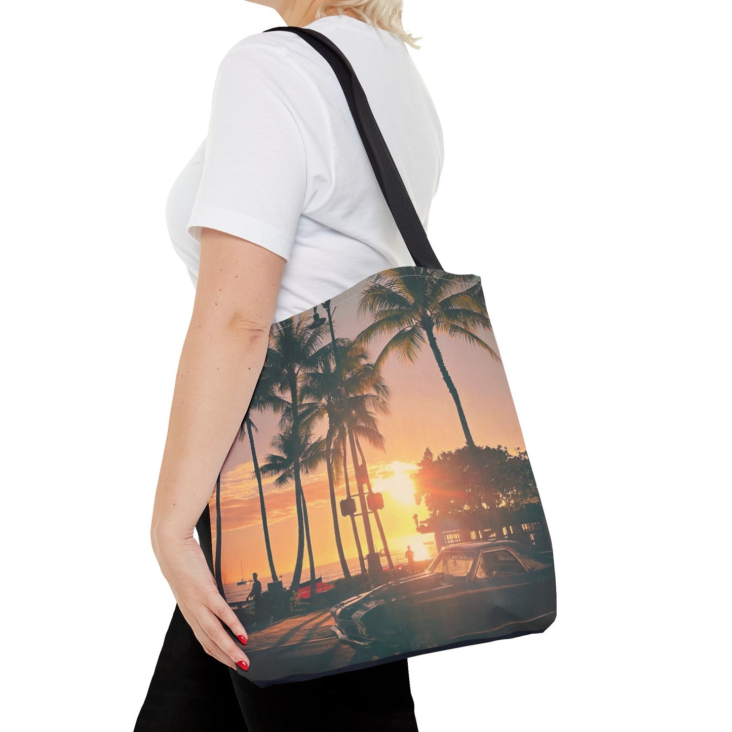 Mili Mili Photo Tote – Waikiki Sunset Drive