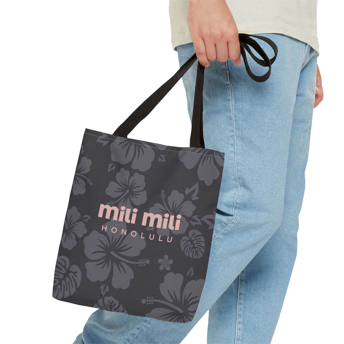 Day Tote - Hibiscus Noir