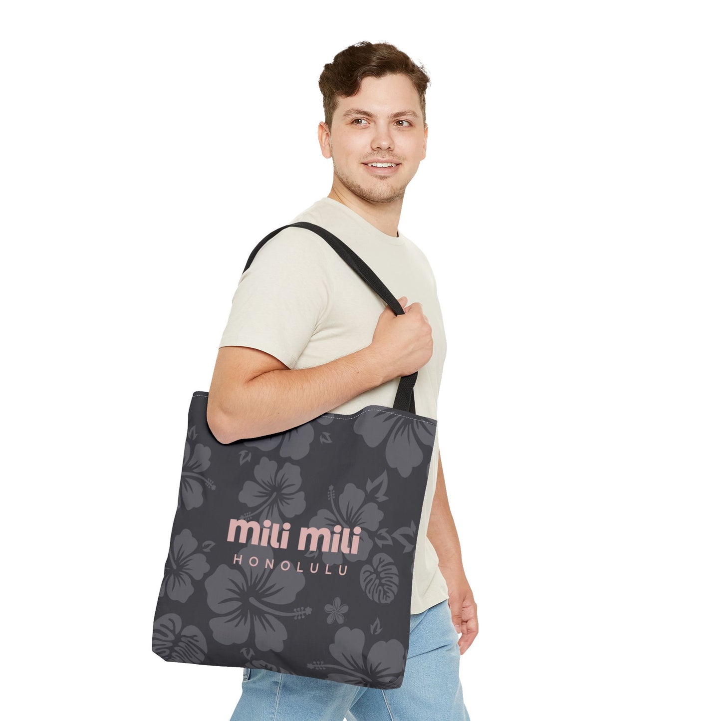Day Tote - Hibiscus Noir