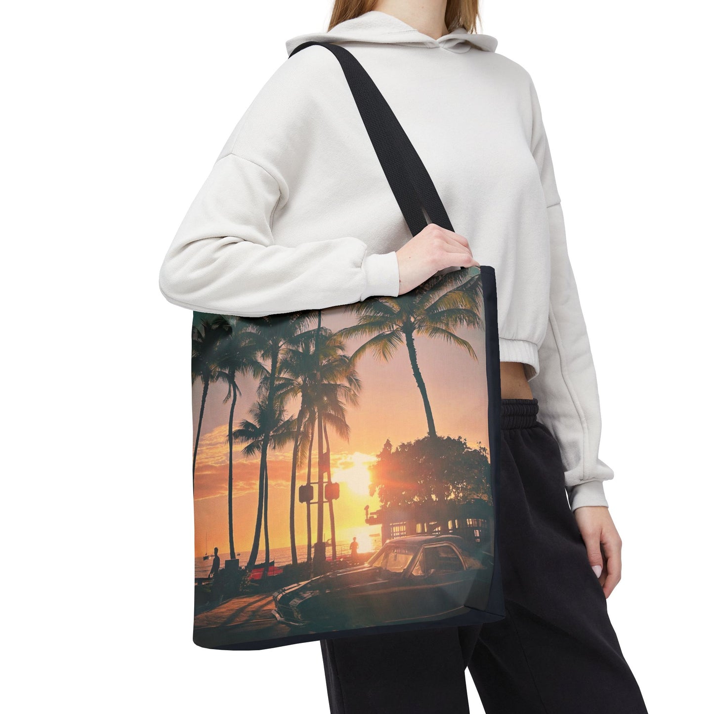 Mili Mili Photo Tote – Waikiki Sunset Drive