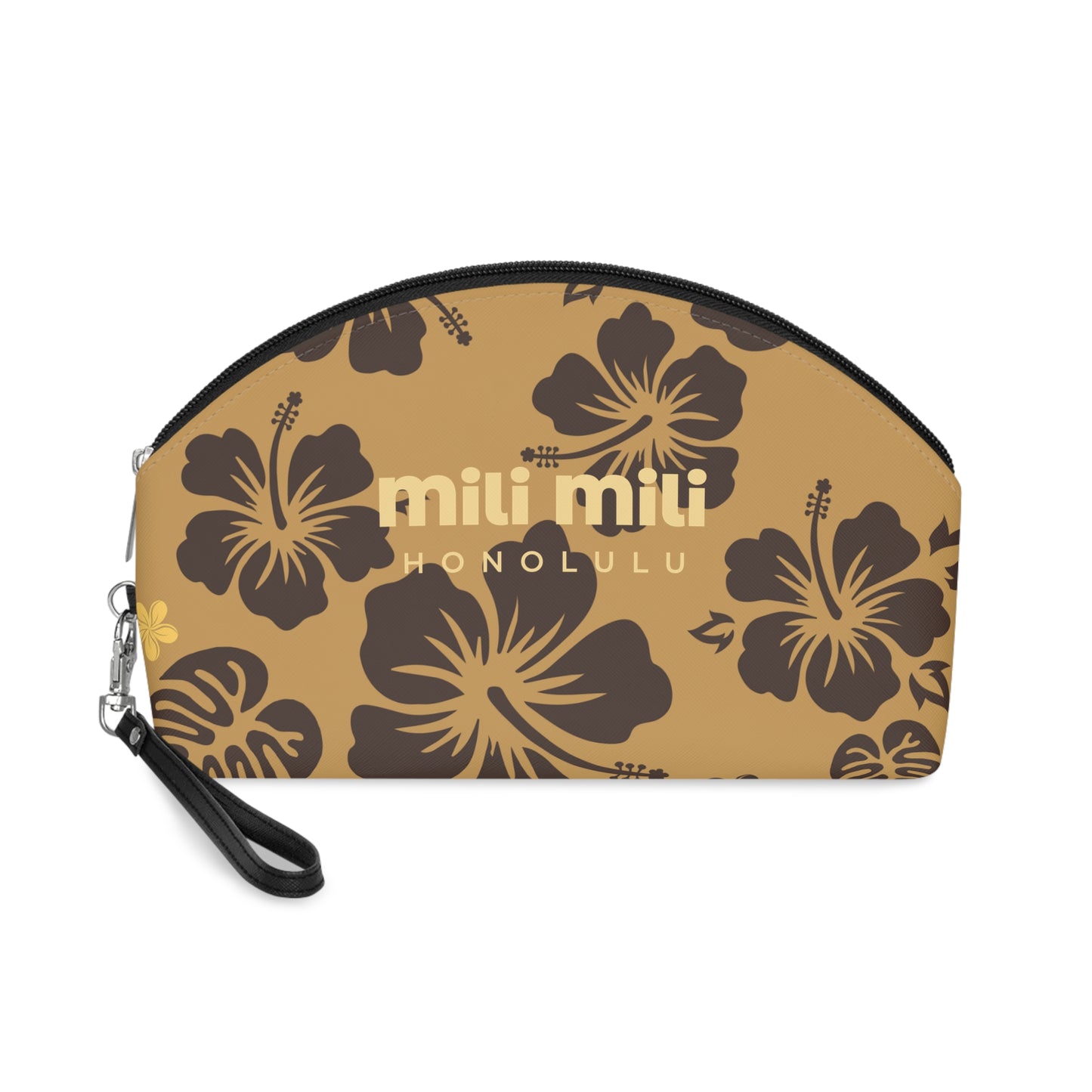 Mili Mili Pouch – Mocha Hibiscus