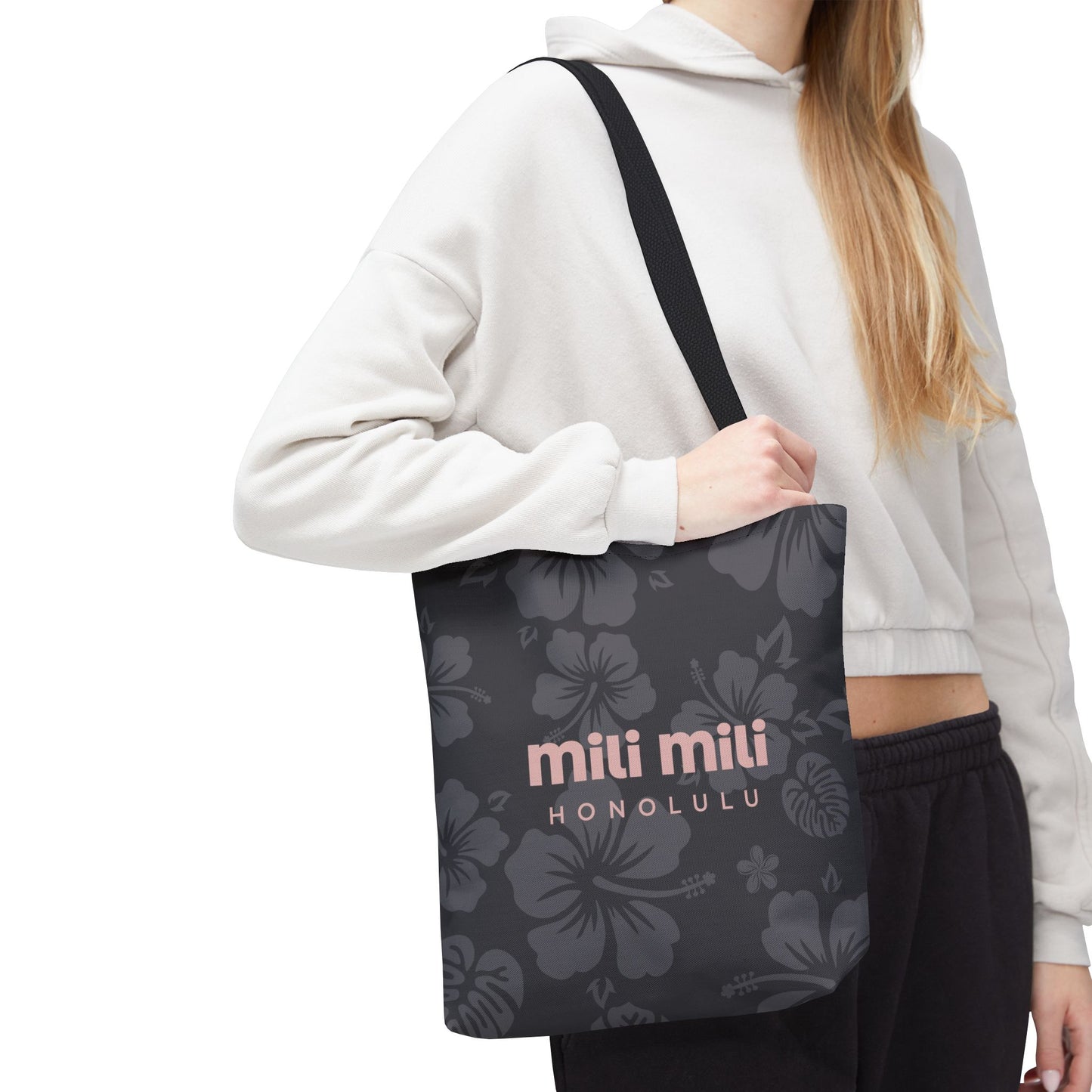 Day Tote - Hibiscus Noir