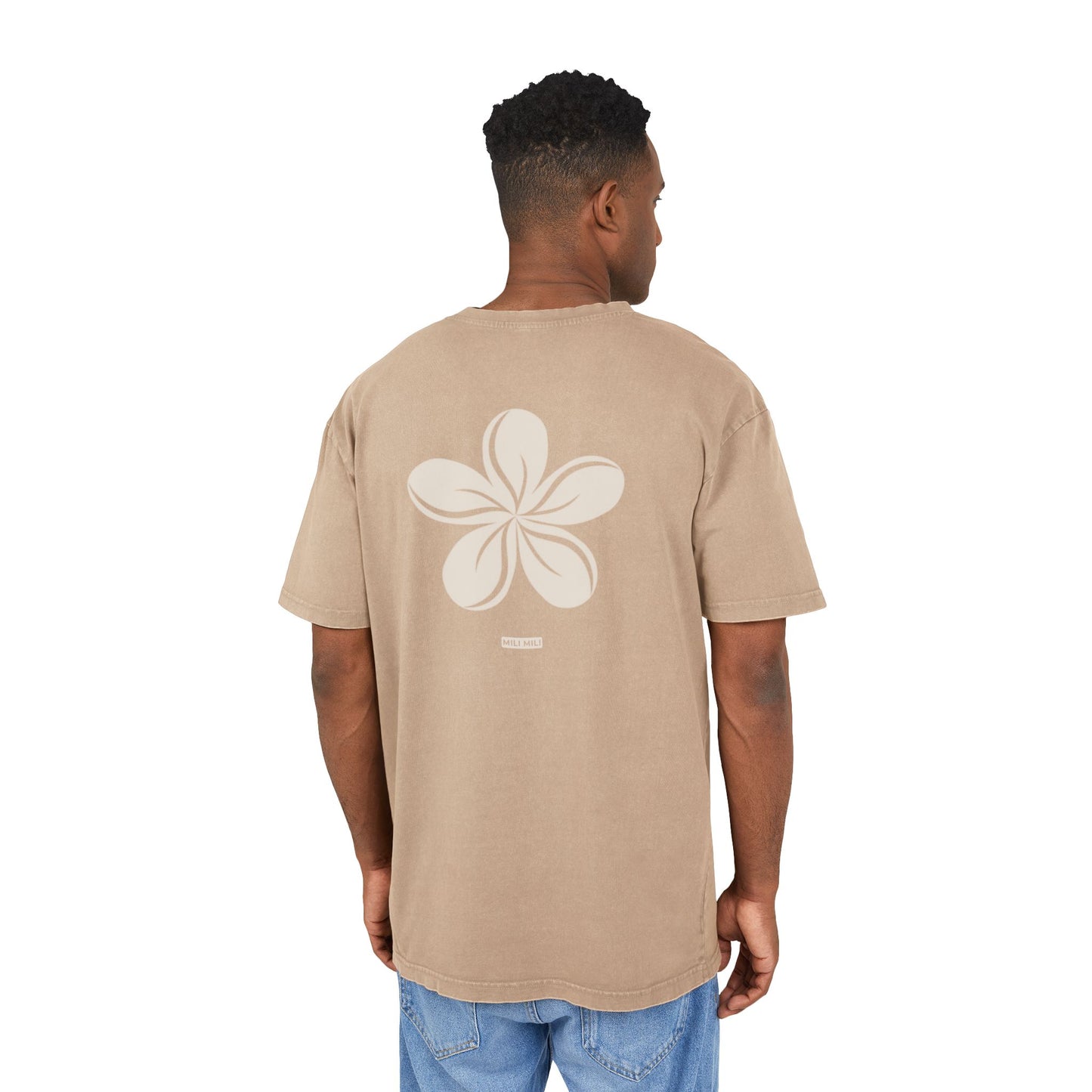 Aloha Men's Acid Washed Heavy Oversize Tee