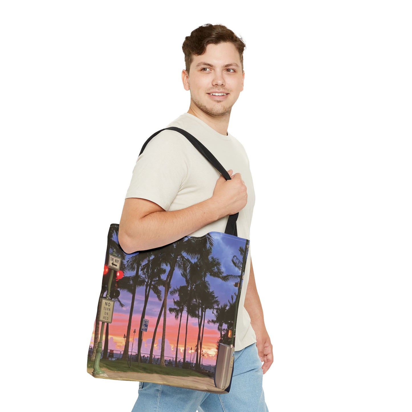 Mili Mili Photo Tote – Waikiki Twilight