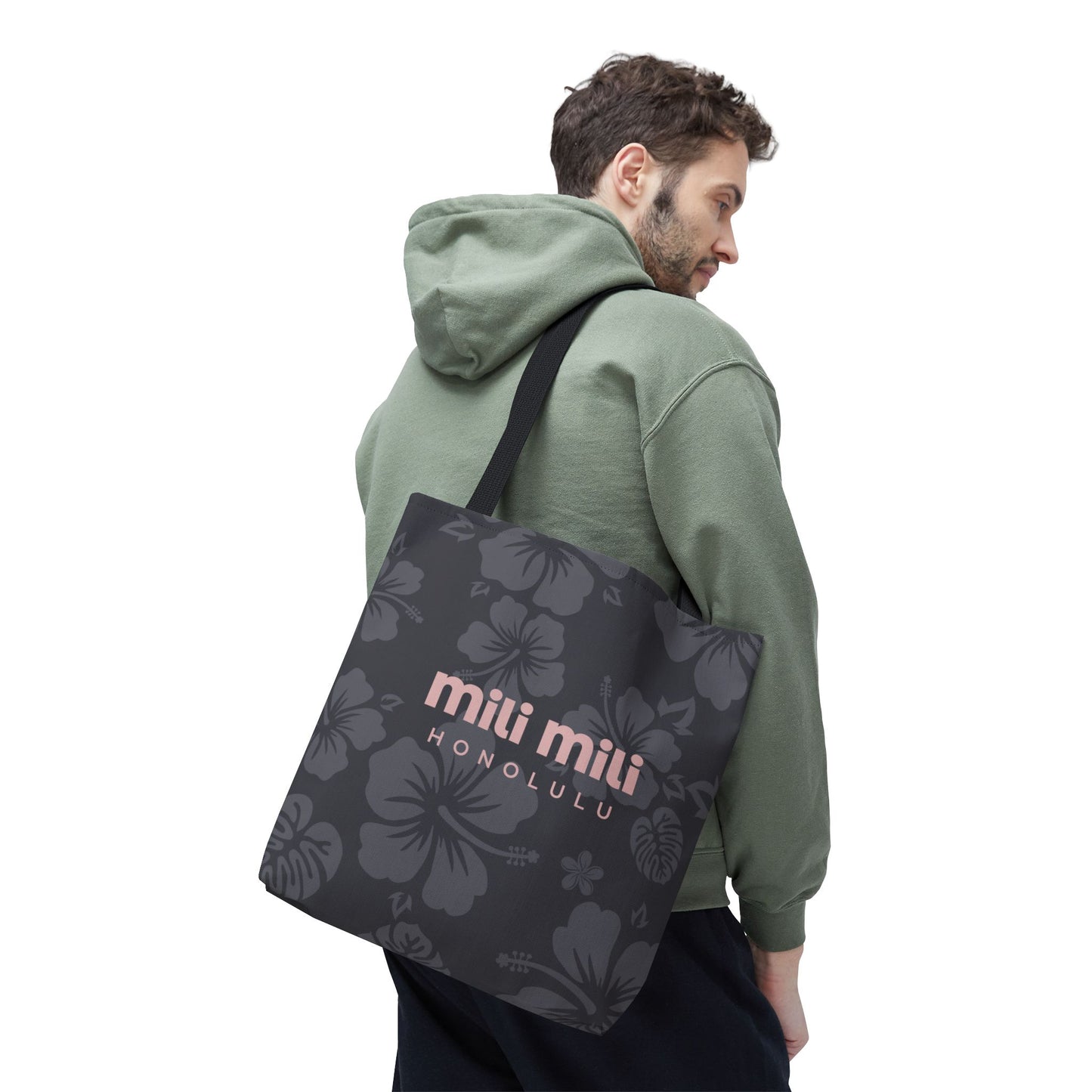 Day Tote - Hibiscus Noir