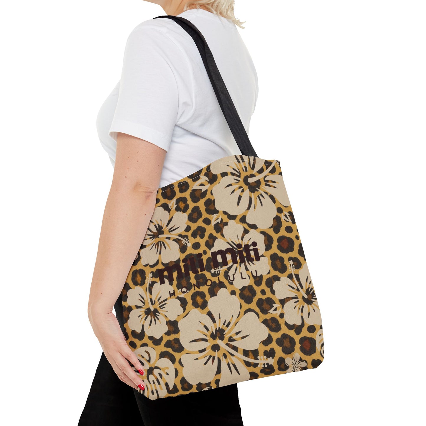 Day Tote - Leopard Hibiscus