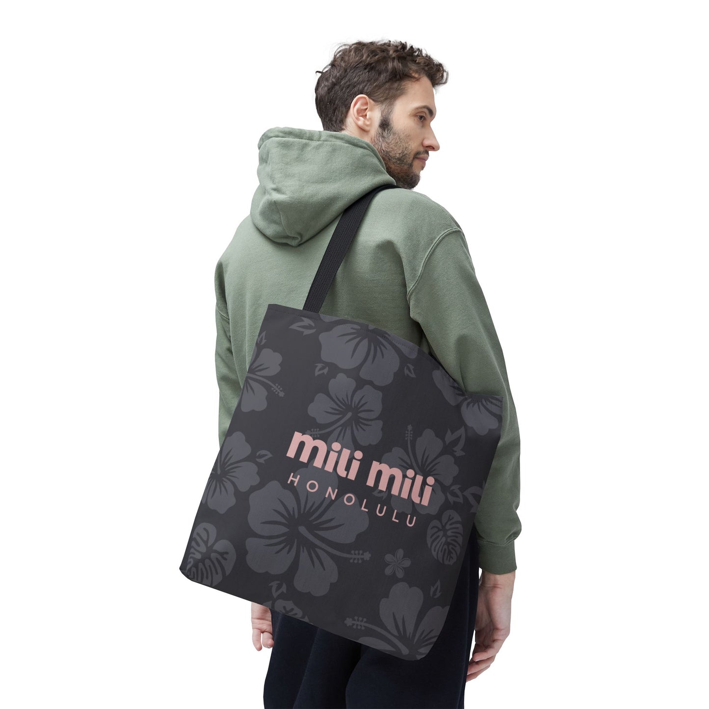Day Tote - Hibiscus Noir