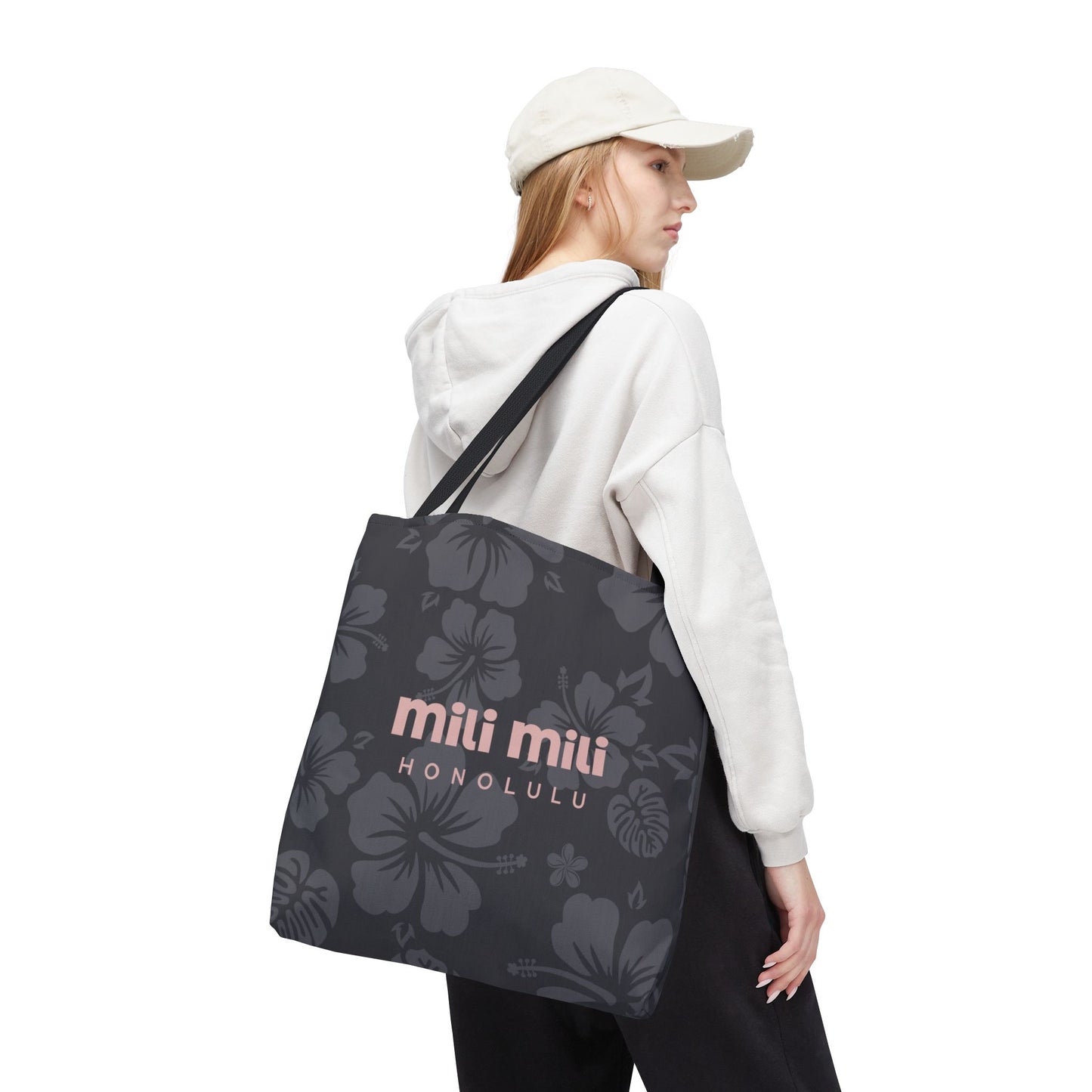Day Tote - Hibiscus Noir