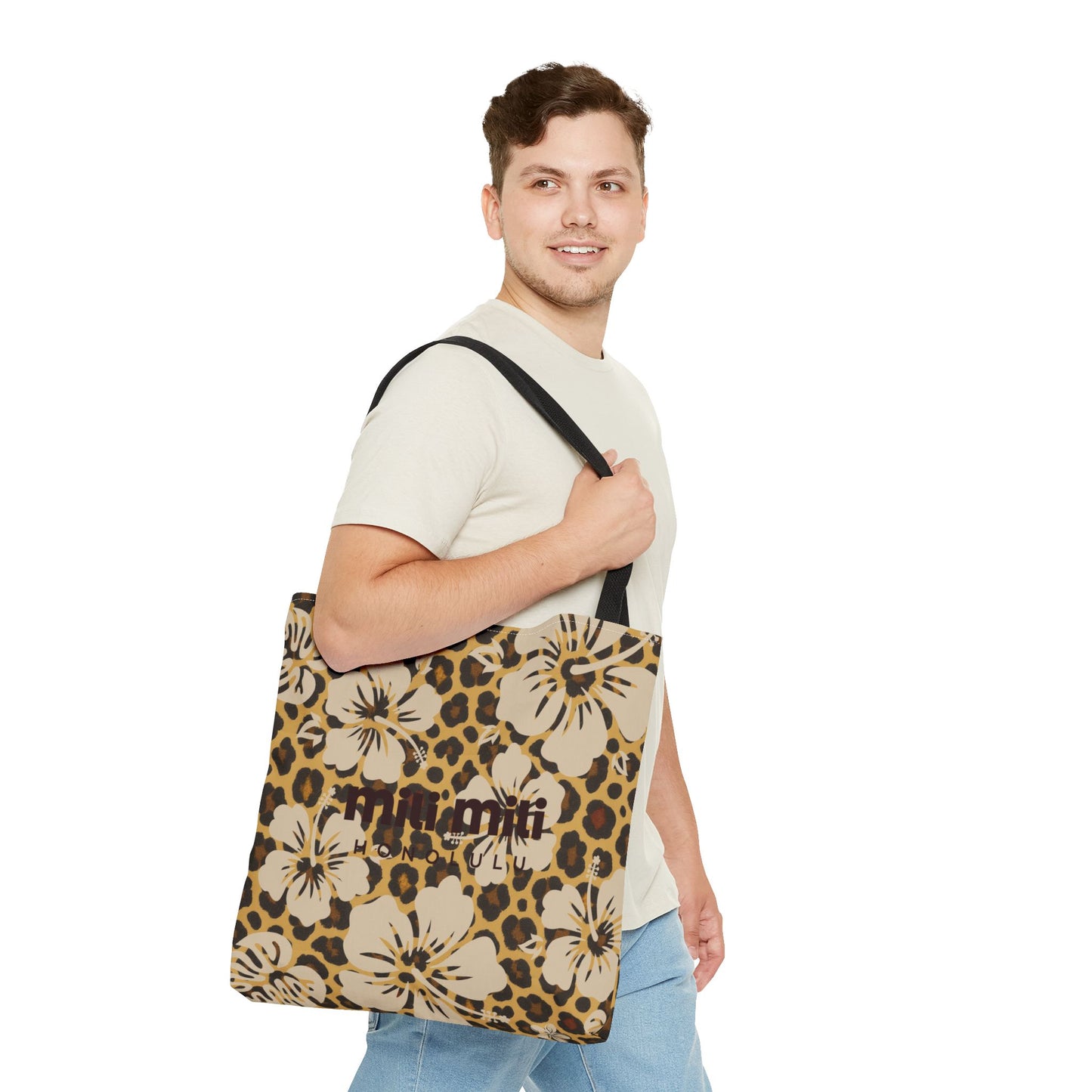 Day Tote - Leopard Hibiscus