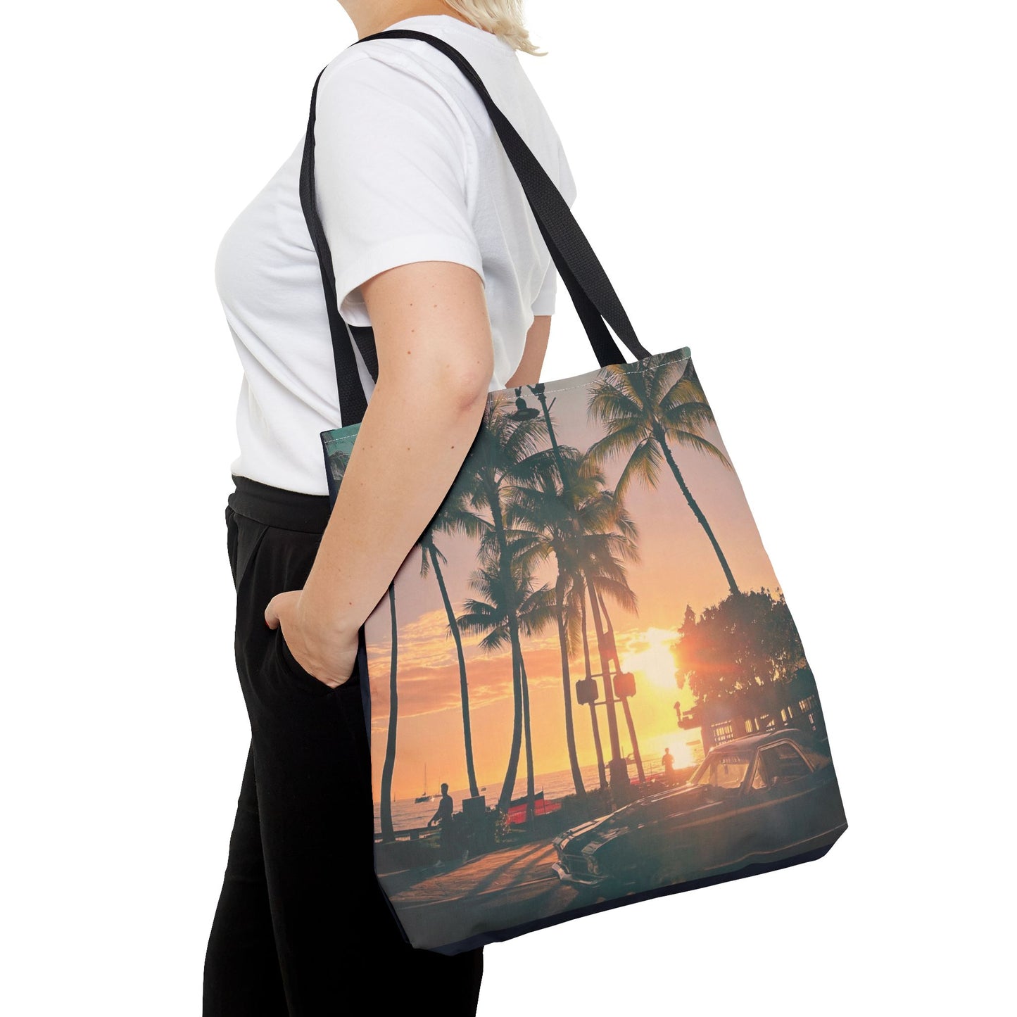 Mili Mili Photo Tote – Waikiki Sunset Drive