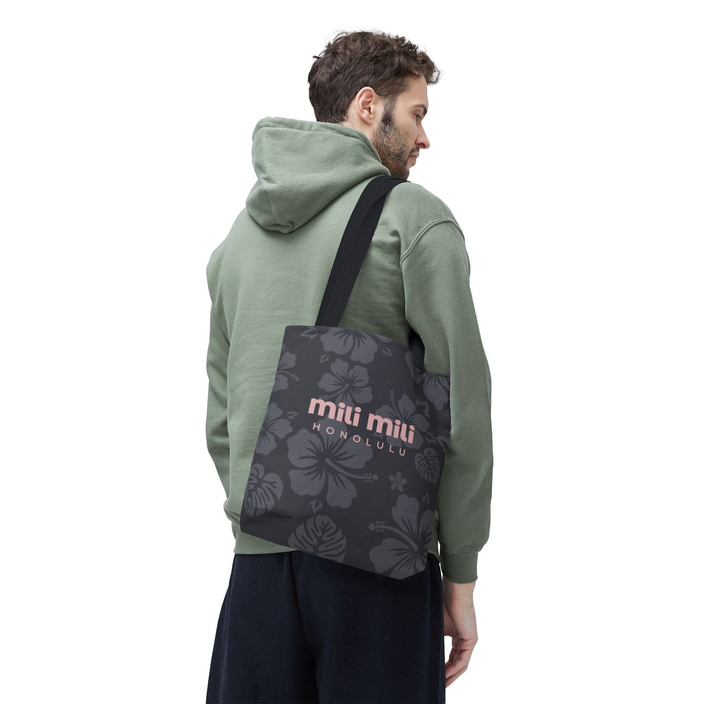 Day Tote - Hibiscus Noir