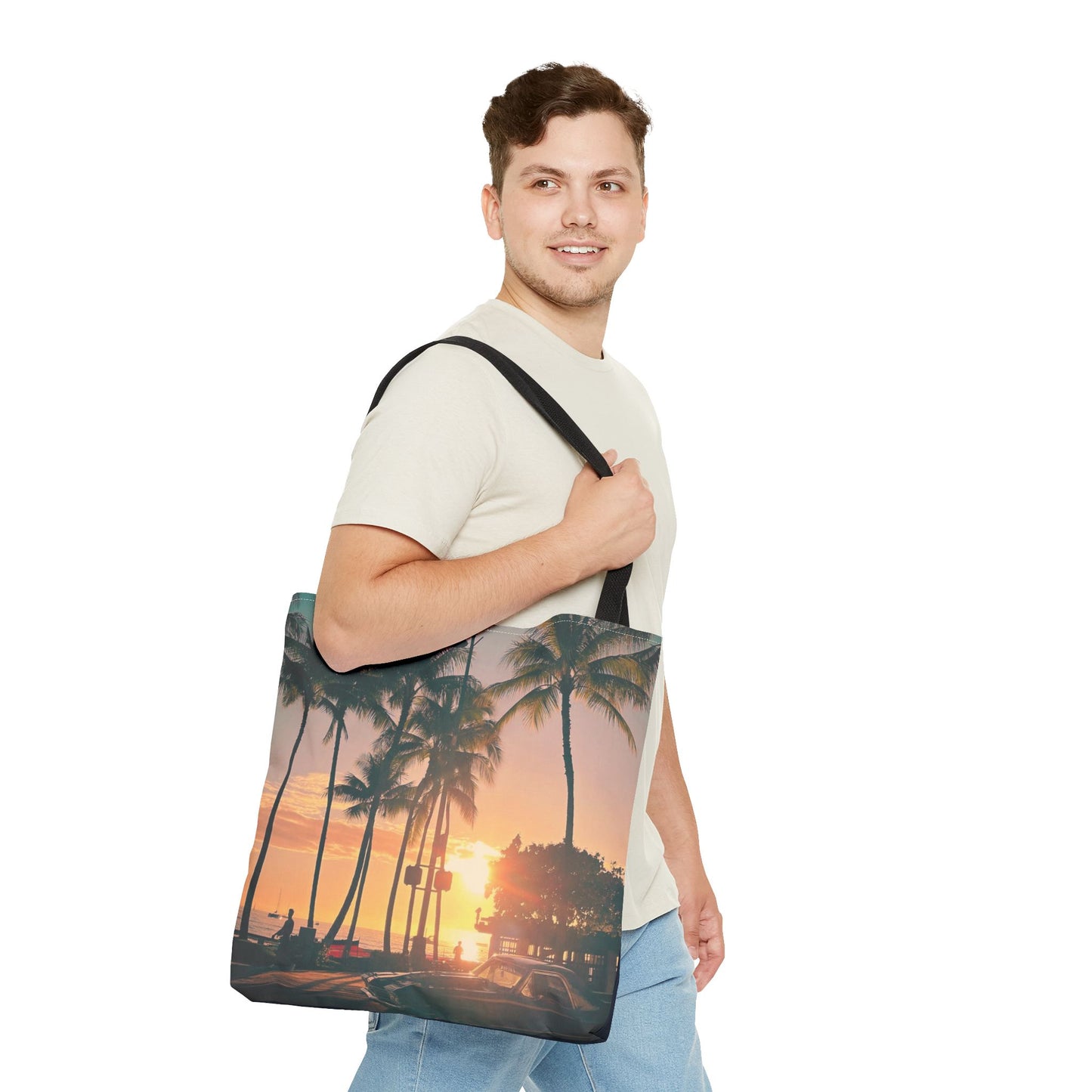 Mili Mili Photo Tote – Waikiki Sunset Drive