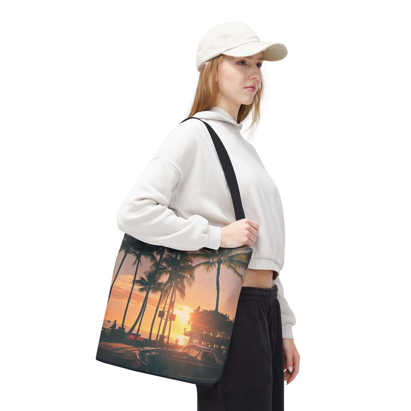 Mili Mili Photo Tote – Waikiki Sunset Drive