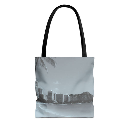 Mili Mili Photo Tote – Monochrome Diamond Head