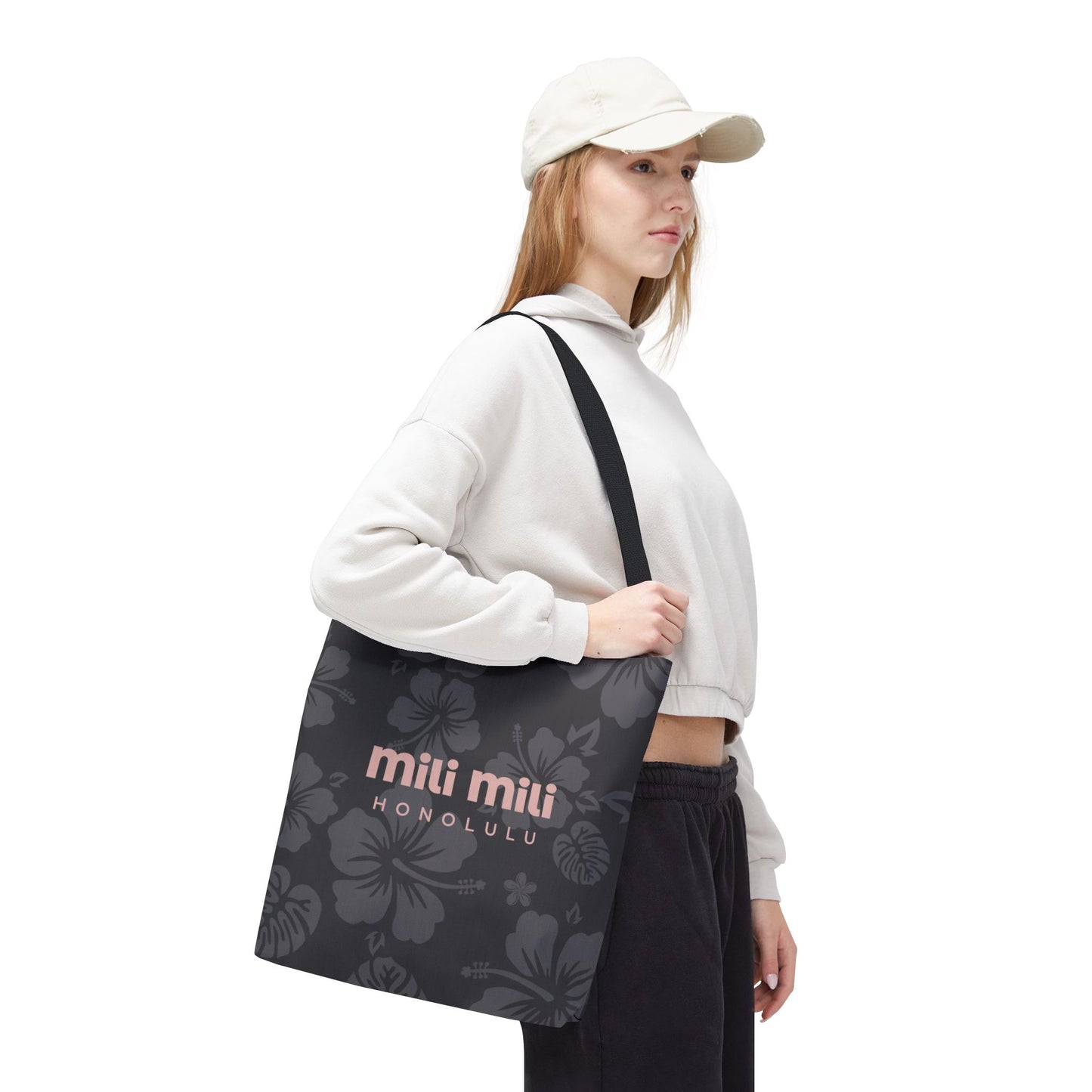 Day Tote - Hibiscus Noir