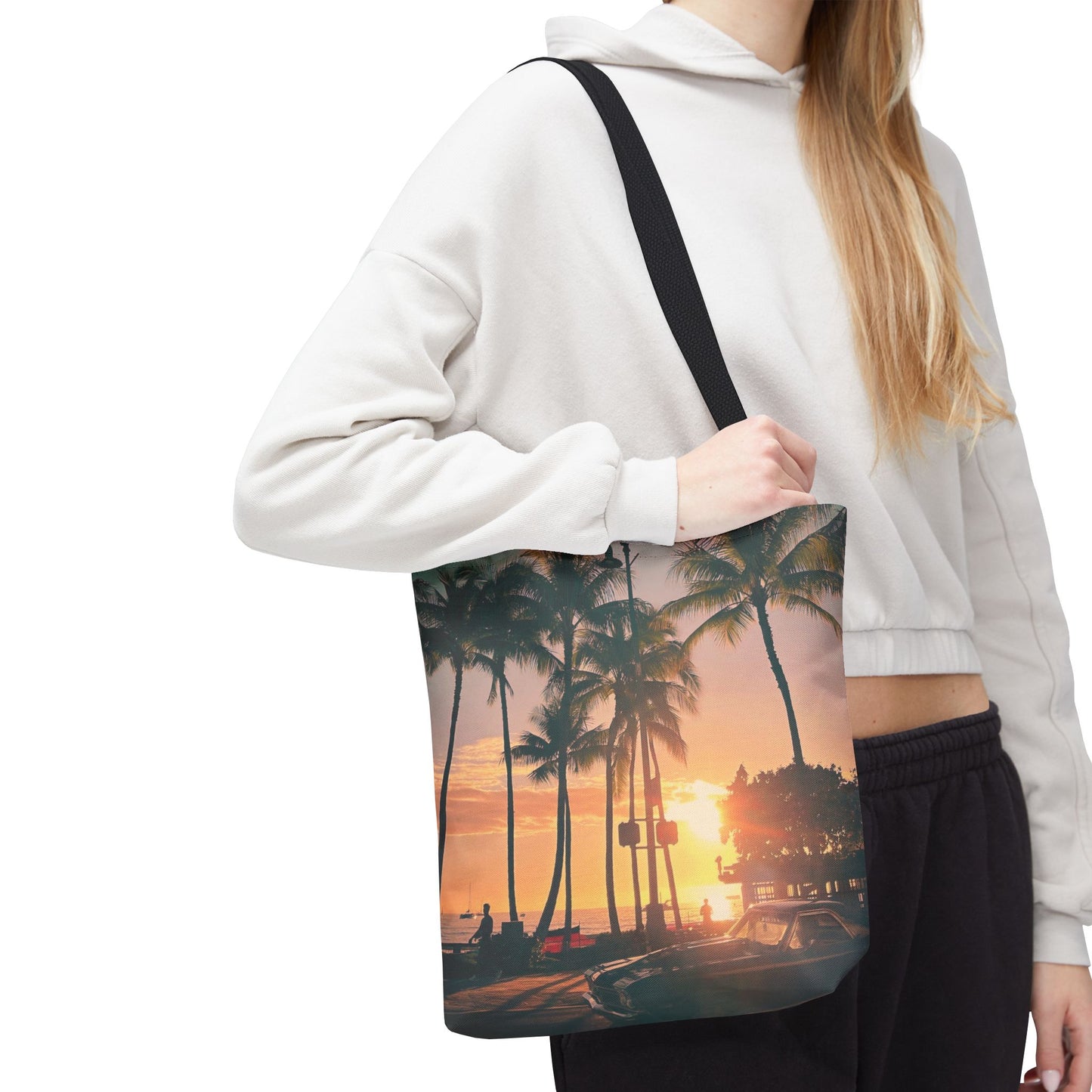 Mili Mili Photo Tote – Waikiki Sunset Drive