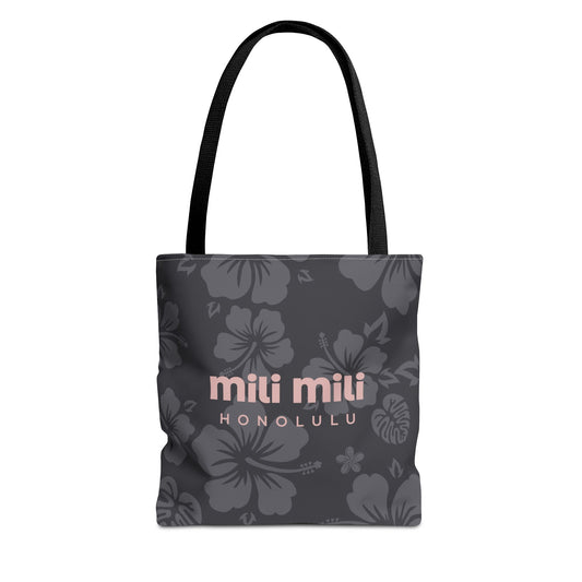 Day Tote - Hibiscus Noir