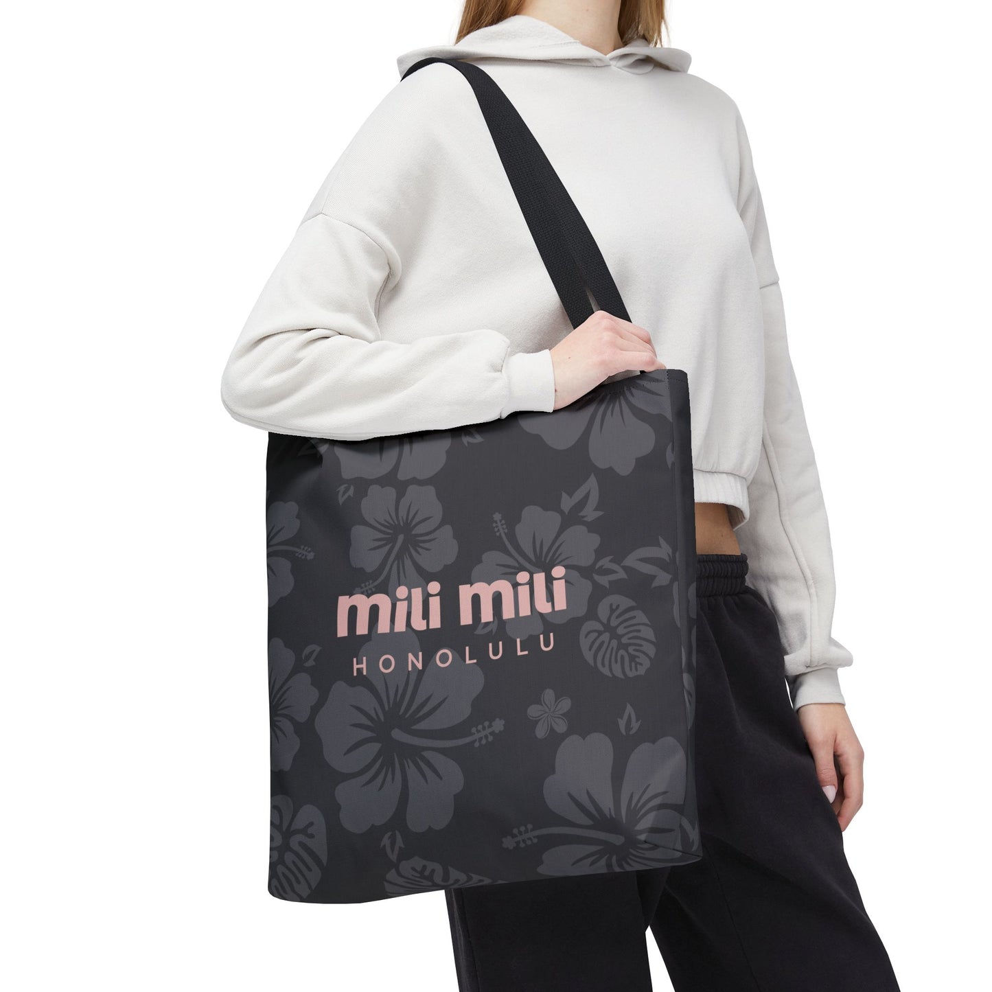 Day Tote - Hibiscus Noir
