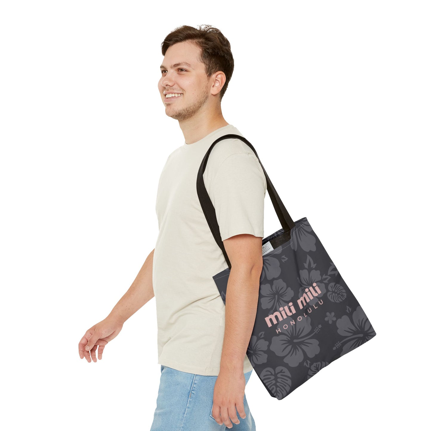 Day Tote - Hibiscus Noir