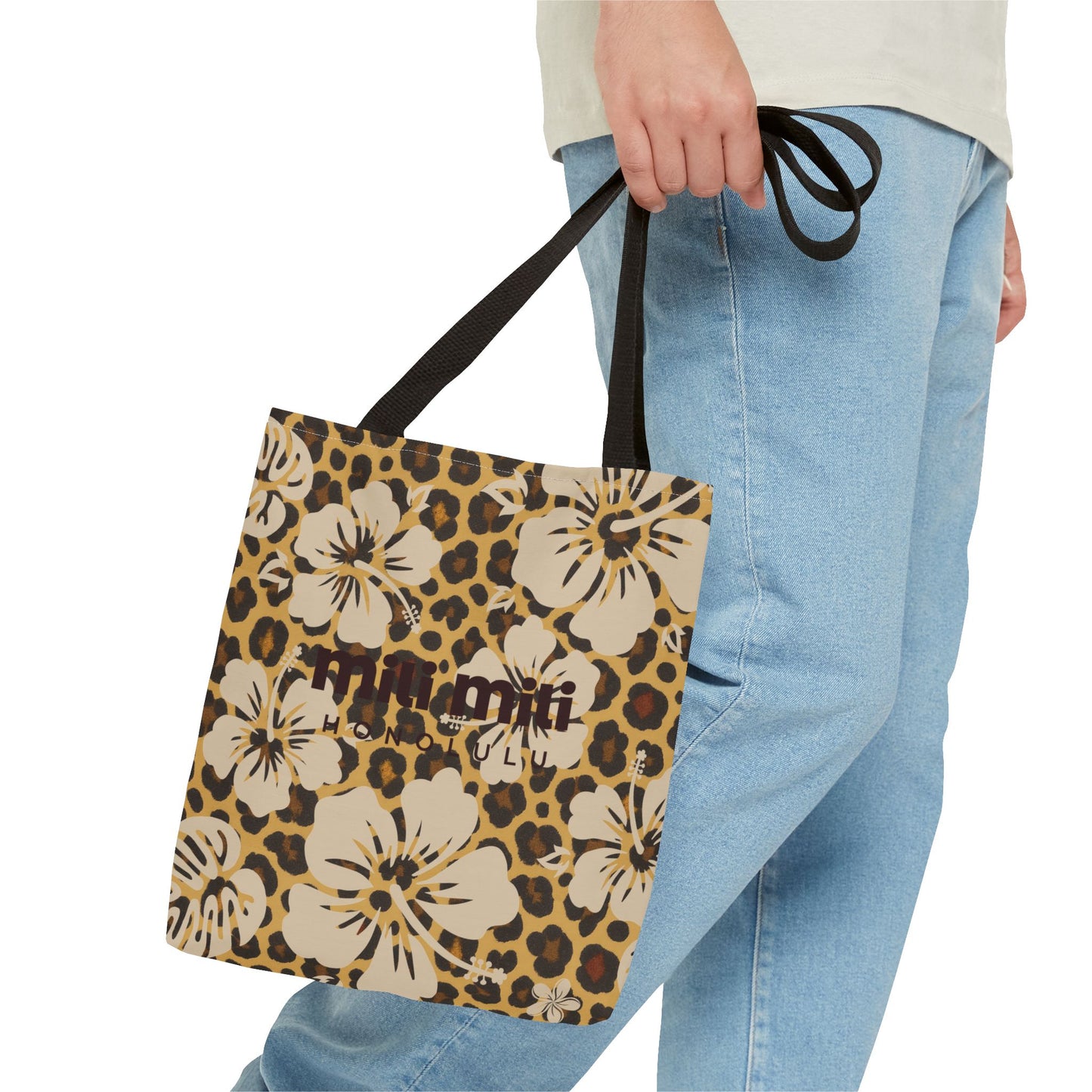Day Tote - Leopard Hibiscus