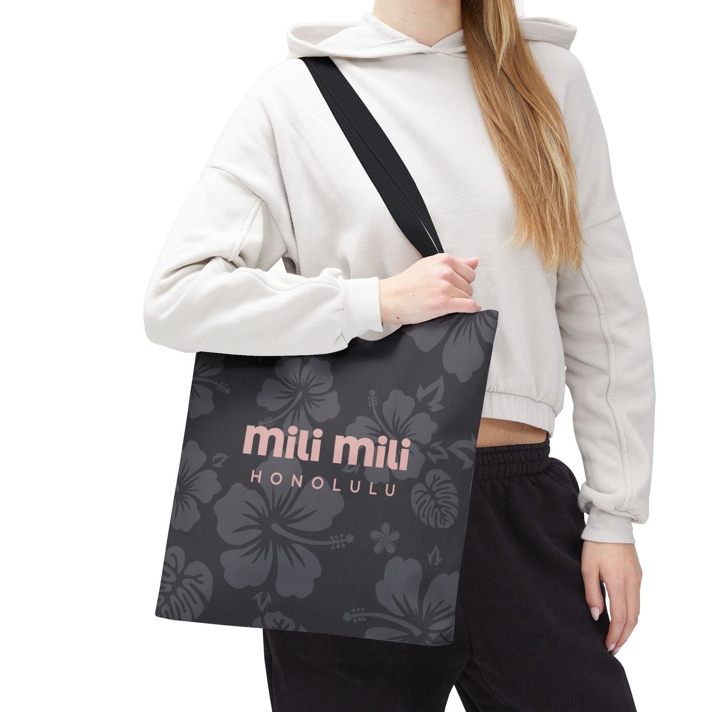 Day Tote - Hibiscus Noir